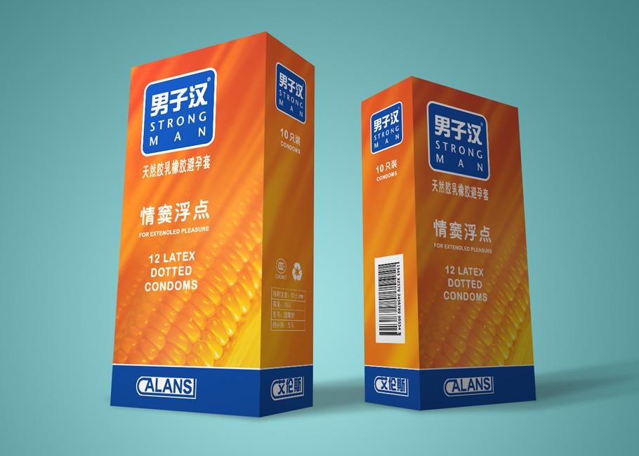 尚丞设计包装作品-男子汉 快消品包装设计