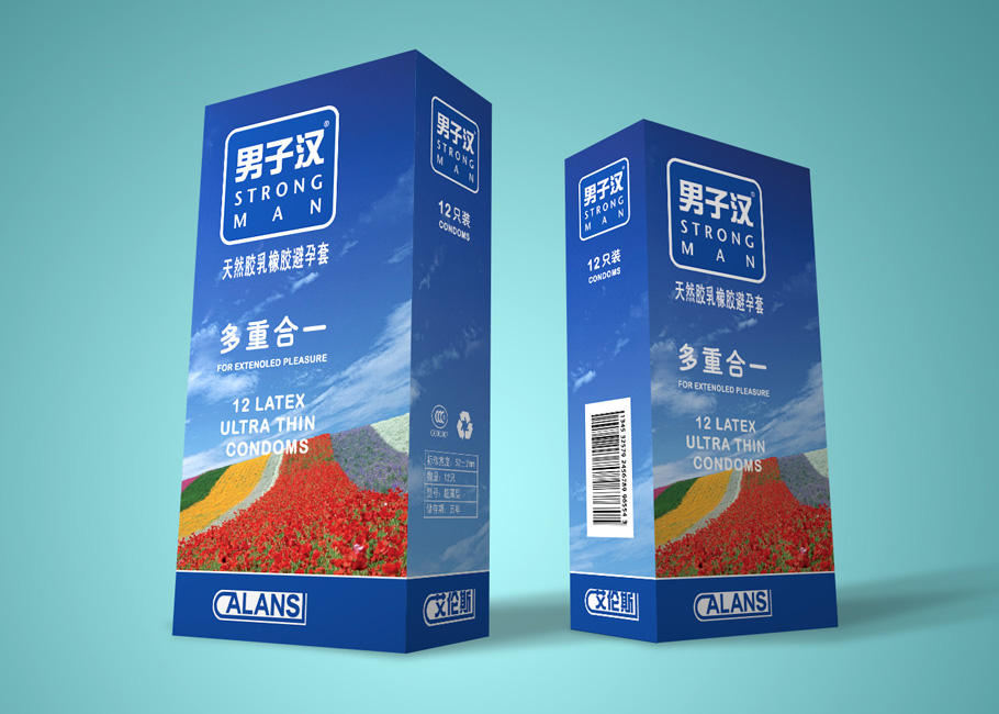 尚丞设计包装作品-男子汉 快消品包装设计