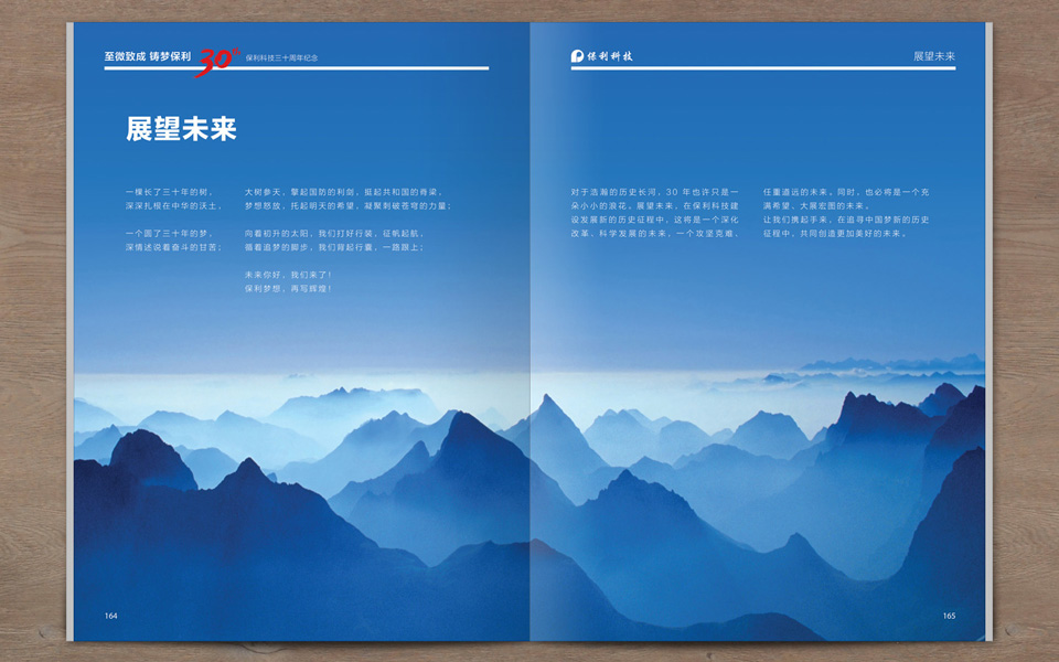 尚丞设计画册作品-<p>保利科技三十周年纪念画册</p>